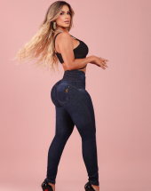 Calça Jeans Levanta Bumbum Skinny Cintura Alta Atacado na Rua 44 Goiânia