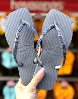 Chinelo Havaianas Slim Quadrado Clássico