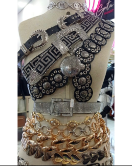 Cinto Estiloso Feminino com Strass Atacado