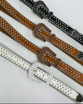 Cinto Feminino Country com Aplique