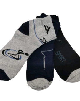 Kit de Meia Masculina de Algodão