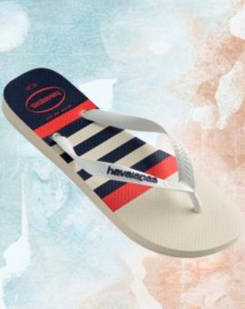 Chinelo Masculino Top Nautical Branco