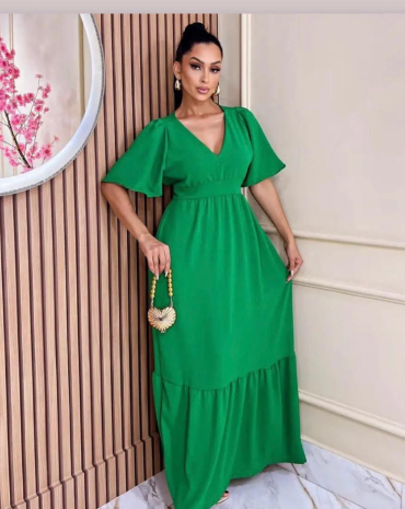 vestido-longo-com-decote-v-liso-atacado-rua-44-goiania 