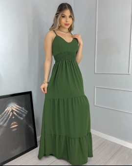 Vestido Longo de Alcinhas 3 Marias