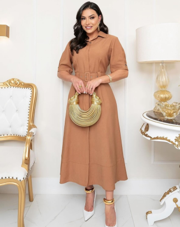 vestido-midi-alfaiataria-rodado-bege-atacado-rua-44-goiania 