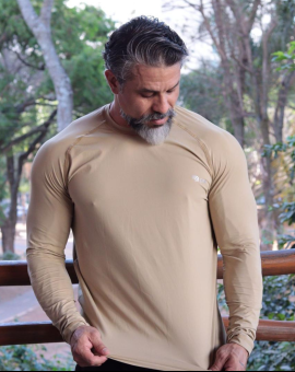 Camisa Manga Longa Masculina com Proteção UV