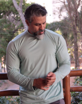 Camisa Masculina com Proteção UV Manga Longa Atacado na Rua 44 Goiânia