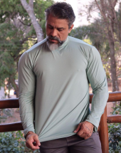 Camisa Masculina com Proteção UV Manga Longa Atacado na Rua 44 Goiânia