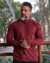 Camisa Masculina Manga Longa com Proteção UV Atacado na Rua 44 Goiânia