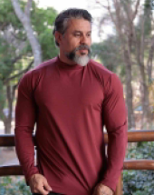 Camisa Masculina Manga Longa com Proteção UV Atacado na Rua 44 Goiânia