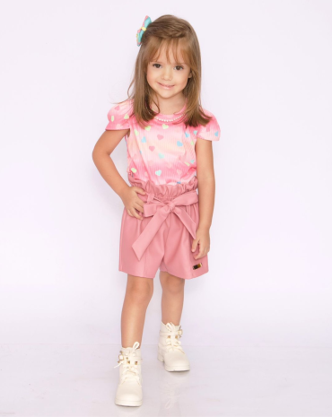 conjunto-infantil-de-menina-rosa-short-e-blusa-atacado-rua-44-goiania 