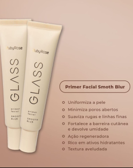 Primer Facial Smooth Blur Glass Ruby Rose