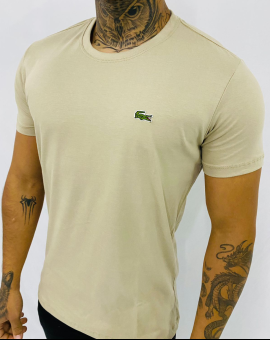 T-Shirt Lacoste Básica Premium em Algodão