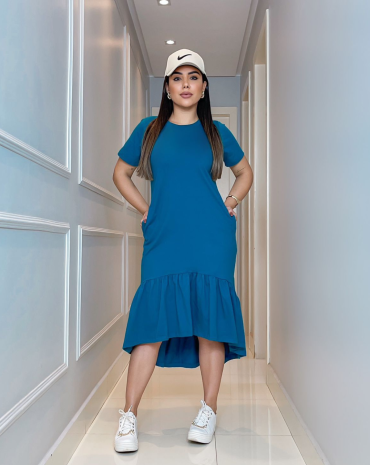 vestido-midi-com-babado-liso-moda-evangelica-atacado-rua-44-goiania 