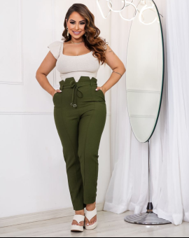 Calça Clochard em Alfaiataria Feminina