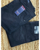 Calça Jeans Masculina Preta Corte Reto Coladinho Atacado na Rua 44 Goiânia