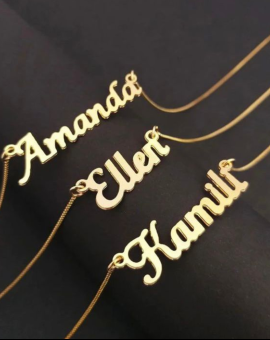 Colar Feminino com Nome Personalizado