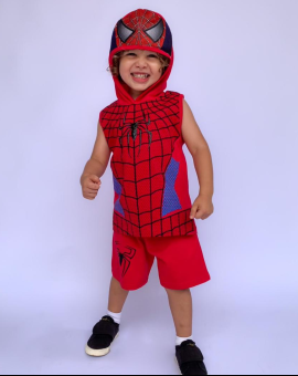 Fantasia do Homem Aranha Infantil Menino