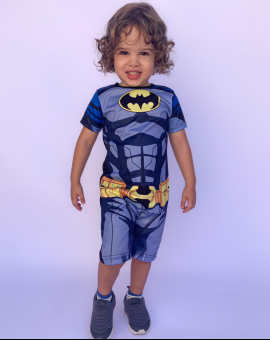 Roupa Infantil de Personagens Fantasia Batman