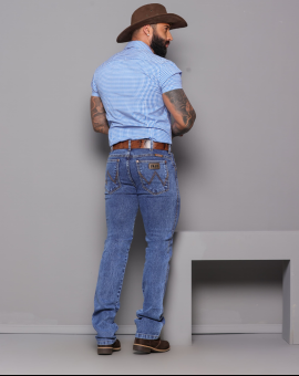 Calça Country Jeans de Vaquejada Masculina