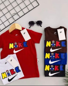 Camiseta Nike Infantil Menino Algodão 100%