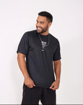 Camiseta Nike Masculina com Estampa Preta