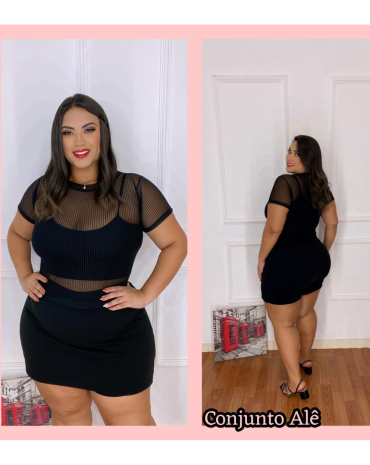 conjunto-plus-size-preto-blusa-de-tule-e-saia-atacado-rua-44-goiania 