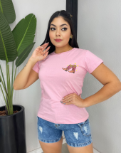 T-Shirt Feminina com Estampa Country Atacado na Rua 44 Goiânia