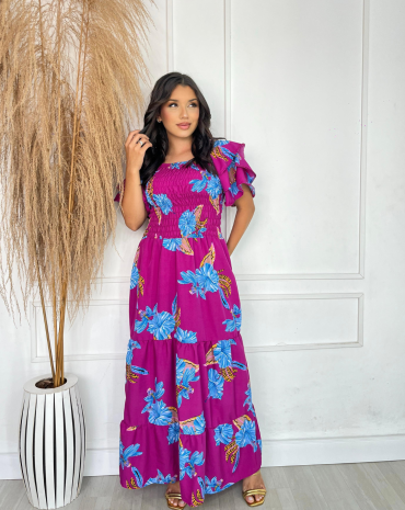 vestido-longo-com-estampa-floral-manga-bufante-atacado-rua-44-goiania 