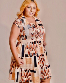 Vestido Plus Size para Senhoras Evangélicas