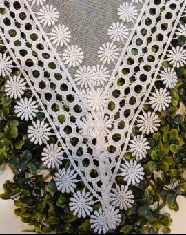 Véu da CCB Adulto Acabamento em Renda