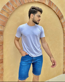 Bermuda Jeans Masculina Coladinha