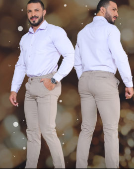 Calça Esporte Fino com Cós Passado