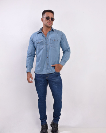 camisa-jeans-masculina-sky-clean-atacado-rua-44-goiania 