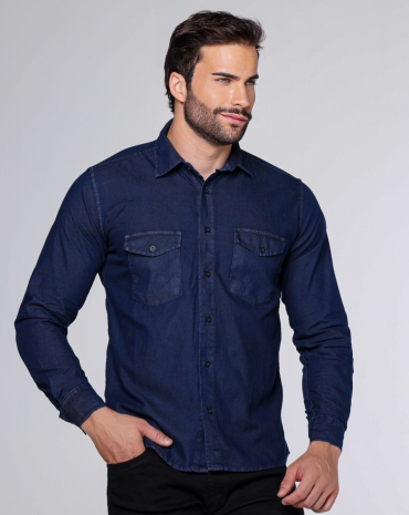 camisa-jeans-social-masculina-lavagem-escura-atacado-rua-44-goiania 