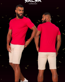 Camiseta Básica Masculina 100% Algodão