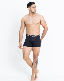 Cueca Boxer Preta Masculina