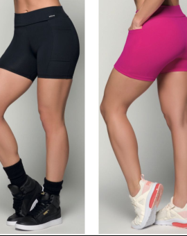Short de Corrida com Bolso