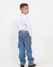 Calça Carpinteira Jeans Infantil para Menino Atacado na Rua 44 Goiânia