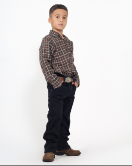 Calça Jeans Infantil para Menino Moda Country