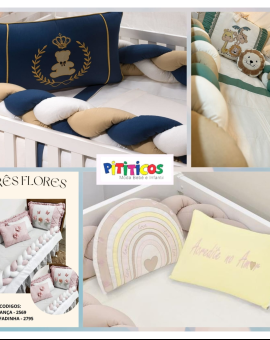 Kit Berço Trança Arco de Personagem