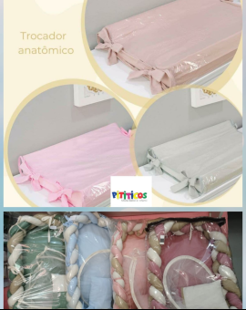 Trocador de Bebê Anatômico com Proteção Plástica