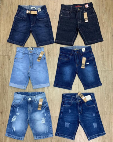 bermuda-infantil-para-menino-jeans-no-atacado-atacado-rua-44-goiania 