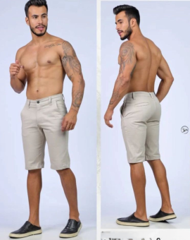 Bermuda Social Masculina Esporte Fino