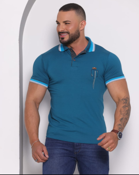 Camisa Polo Masculina Básica