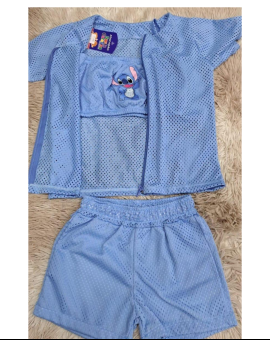 Conjunto do Stich 3 Peças de Menina