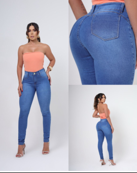 Calça Skinny Levanta Bumbum Jeans