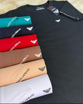 Camiseta Básica Empório Armani Masculina