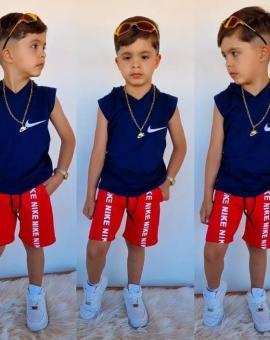 Conjunto Infantil para Menino Short e Regata Multimarca