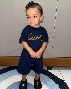 Conjunto Lacoste Infantil para Menino